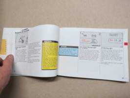 Chevrolet Corsica 1992 Owner´s Manual -käyttöohjekirja, englanninkielinen