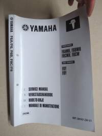 Yamaha F6AMH F6BMH F8CMH F8CV (USA &amp; Canada F6Y, F8Y) Service Manual / Verkstadshandbok / Huolto-ohjekirja / Manuale di manutenzione