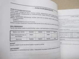 Yamaha F6AMH F6BMH F8CMH F8CV (USA &amp; Canada F6Y, F8Y) Service Manual / Verkstadshandbok / Huolto-ohjekirja / Manuale di manutenzione
