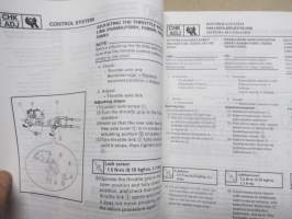 Yamaha F6AMH F6BMH F8CMH F8CV (USA &amp; Canada F6Y, F8Y) Service Manual / Verkstadshandbok / Huolto-ohjekirja / Manuale di manutenzione