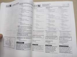 Yamaha F6AMH F6BMH F8CMH F8CV (USA &amp; Canada F6Y, F8Y) Service Manual / Verkstadshandbok / Huolto-ohjekirja / Manuale di manutenzione