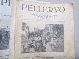 Pellervo - 1920-luvun loppupuolen lehtiä erä