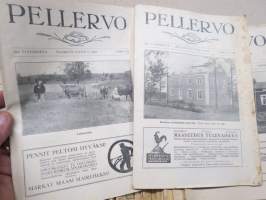 Pellervo - 1920-luvun loppupuolen lehtiä erä