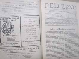 Pellervo - 1920-luvun loppupuolen lehtiä erä