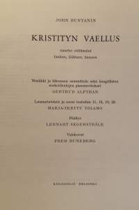John Bunyan&#039;in Kristityn Vaellus nuorten esittämänä-laulaen,liikkuen,lausuen