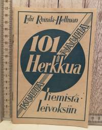 101 Herkkua liemistä leivoksiin - Kultanauha margariini mainoskirjanen