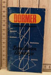 Dormer kierukkaporat-teknillinen ohjekirja