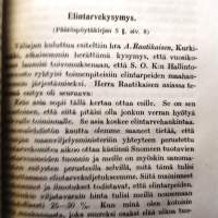 S.O.K:n Varsinainen kokous 1916 Päätöspöytäkirja, keskustelupöytäkirja ja liitteitä