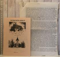 Isonkyrön Kirkot esittelylehtinen-Isokyrö,vanha kirkko 1304-kirkko 1877-Orisbergin kirkko 1830