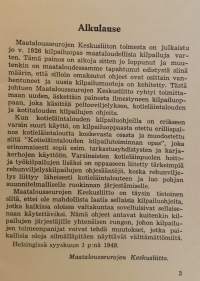 Kotieläintalouden kilpailutoiminnan opas