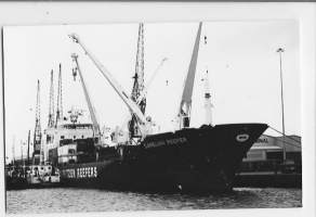 Carelian Reefer  rahtilaiva - laivavalokuva  valokuva 9x13 cm