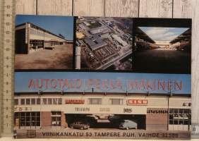 Autotalo Pekka Mäkinen  Tampere - mainos esite