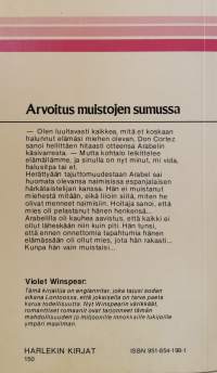Arvoitus muistojen sumussa - Harlekin N:o 150