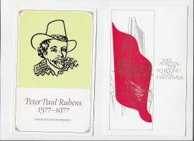 DDR  XXX Jahrestag des Befreiun vom Faschismus jaPeter Paul Rubenss - postimerkkikansio 2 kpl