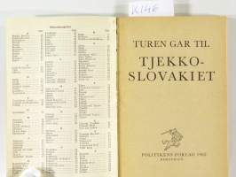 Turen går til Tjekkoslovakiet