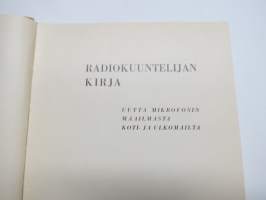 Radiokuuntelijan kirja - uutta mikrofonin maailmasta koti- ja ulkomailta