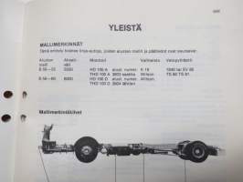 Volvo Linja-autot Korjaamokäsikirja osa 0 (03) Erittely B 58