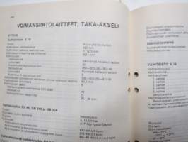 Volvo Linja-autot Korjaamokäsikirja osa 0 (03) Erittely B 58