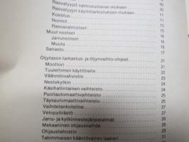 Volvo Linja-autot Korjaamokäsikirja osa 1 (12) Voitelu B 54, BB 57, B 58, B 59