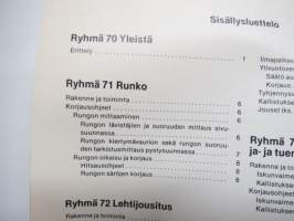 Volvo Linja-autot Korjaamokäsikirja osa 7, Runko, Jousitus, Pyörät B/BB57, B 58