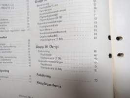 Volvo Bussar Verkstadshandbok Avd. 3 Elektrisk system och instrument B 57, B 58