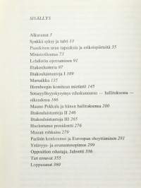 Paasikivi peräsimessä – Pääministerin sihteerin muistelmat 1944–1948