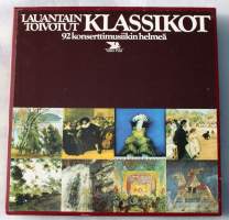 Lauantain toivotut klassikot -  8 LP-levyn kokoelma. 1975. 92 konserttimusiikin helmeä. Uudenveroinen! Katso esiintyjät ja kappaleet alta.