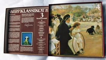 Lauantain toivotut klassikot -  8 LP-levyn kokoelma. 1975. 92 konserttimusiikin helmeä. Uudenveroinen! Katso esiintyjät ja kappaleet alta.