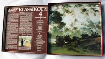 Lauantain toivotut klassikot -  8 LP-levyn kokoelma. 1975. 92 konserttimusiikin helmeä. Uudenveroinen! Katso esiintyjät ja kappaleet alta.