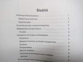 Volvo Kuorma-autot Huoltokäsikirja osa 8 (80) Maalaus  -korjaamokirjasarjan osa