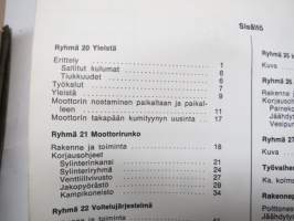 Volvo Kuorma-autot Huoltokäsikirja osa 2 Moottori D39C, F4 -korjaamokirjasarjan osa