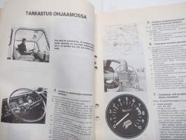 Volvo Kuorma-autot Huoltokäsikirja osa 1 (11) Huoltojärjestelmä, perustarkastus, yleishuolto PT, Y -korjaamokirjasarjan osa