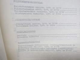 Volvo-BM T800A, T810, T814 traktori Korjaamokäsikirja