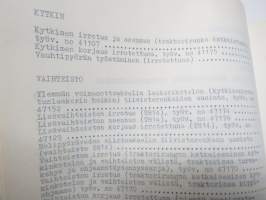 Volvo-BM T800A, T810, T814 traktori Korjaamokäsikirja