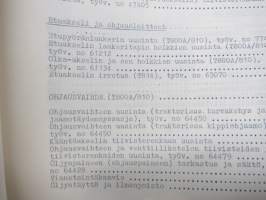 Volvo-BM T800A, T810, T814 traktori Korjaamokäsikirja