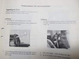 Volvo Lastvagnar Verkstadshandbok Avd. 1 (12) Smörjning F6 -korjaamokirjasarjan osa, ruotsinkielinen