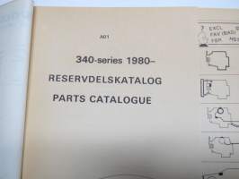 Volvo 340-series 1980- Parts Catalogue / 340-serie 1980- Reservdelskatalog