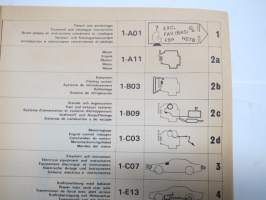 Volvo 340-series 1980- Parts Catalogue / 340-serie 1980- Reservdelskatalog