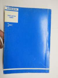 Volvo 340-series 1980- Parts Catalogue / 340-serie 1980- Reservdelskatalog