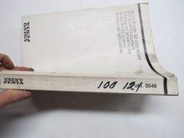 Volvo Penta industrial engines TD100G, TD100GG, TID121F, TID121FG, TD121G, TD121GG Parts catalogue - Reservdelskatalog - Liste depieces - Ersatzteile - Repuestos