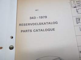 Volvo 343 -1979 Parts Catalogue / Reservdelskatalog