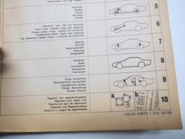 Volvo 343 -1979 Parts Catalogue / Reservdelskatalog