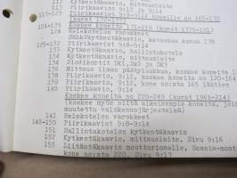 Volvo-BM Metsäkone 985 TVIGG Metsäkone korjaamokäsikirja