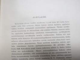 Oulun Lyseo 1883-1933 50 vuotta - historiikki ja matrikkeli oppilaista