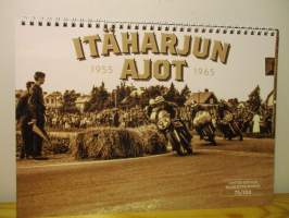 Itäharjun ajot 1955-1965 (Turku), kuva-albumi, 100 kpl painos, numeroitu, 75/100 -Itäharju car &amp; motorcycle races, picture album, limited edition
