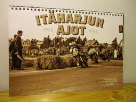 Itäharjun ajot 1955-1965 (Turku), kuva-albumi, 100 kpl painos, numeroitu, 76/100 -Itäharju car &amp; motorcycle races, picture album, limited edition