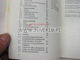 Massey Ferguson 2640 2680 Instruktionsbok -käyttöohjekirja ruotsiksi