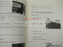 Massey Ferguson 2640 2680 Instruktionsbok -käyttöohjekirja ruotsiksi