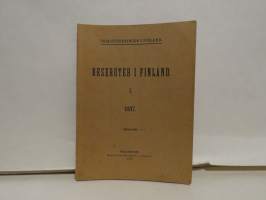 Reseruter i Finland I. 1887