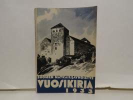 Suomen matkailijayhdistyksen vuosikirja 1933 - Varsinais-Suomi ja Ahvenanmaa